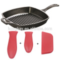 Heat Resistant BPA Free Silicone Hot Handle Holder Cover Durable Soft Pot Handle Cover for Cast Iron Skillets and Frying Pans
Heat Resistant BPA Free Silicone Hot Handle Holder Cover Durable Soft Pot Handle Cover for Cast Iron Skillets and Frying Pans